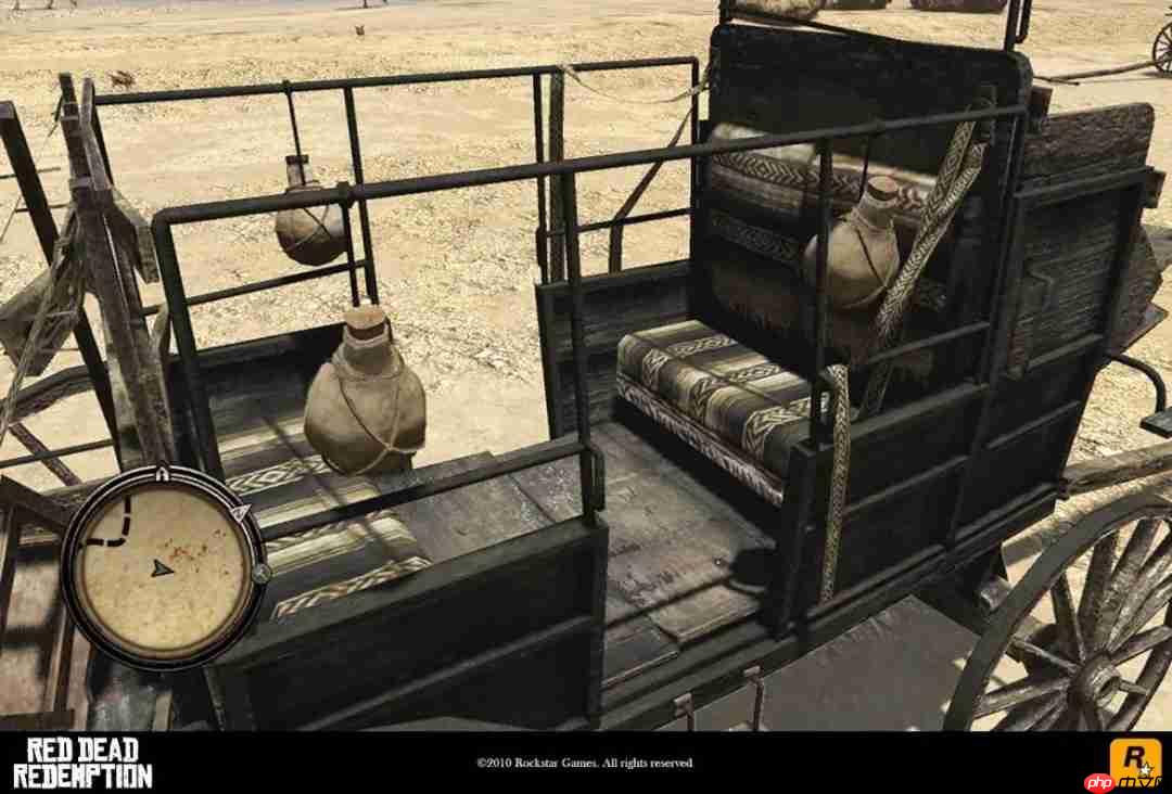 前R星员工公开《荒野大镖客:救赎》早期开发画面截图