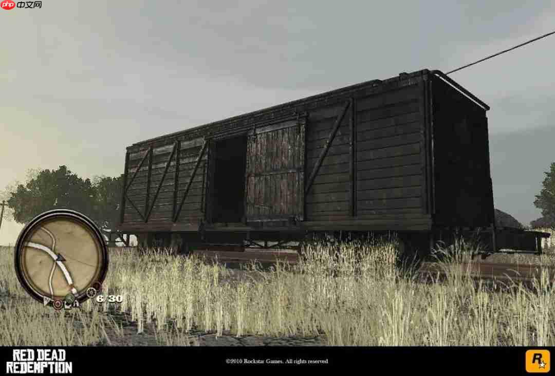前R星员工公开《荒野大镖客:救赎》早期开发画面截图