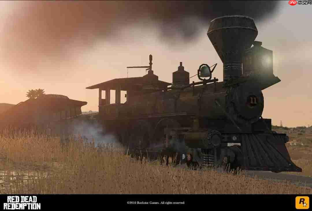 前R星员工公开《荒野大镖客:救赎》早期开发画面截图