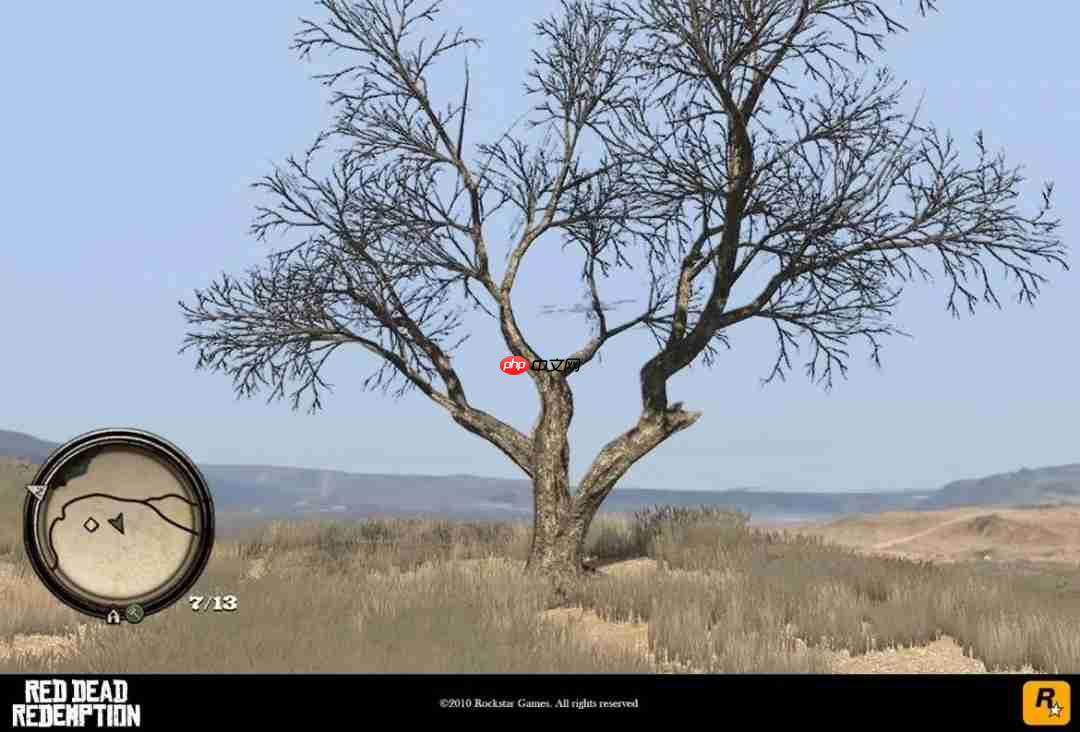 前R星员工公开《荒野大镖客:救赎》早期开发画面截图