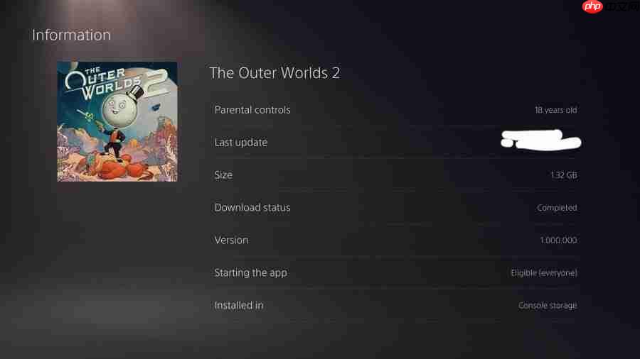 “钥匙”盘?  曝《天外世界2》PS5光盘实体版仅1.32GB