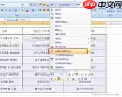 Excel表格如何调整字体大小