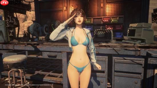 《剑星》百合服装MOD!五彩斑斓比基尼泳装!