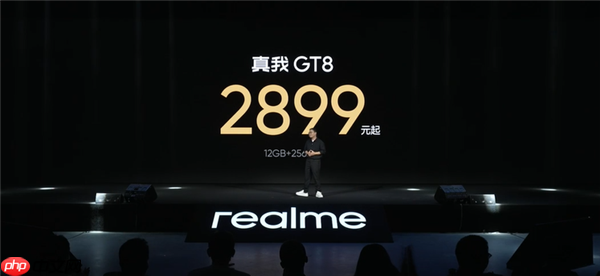 2899元起最强标准版!真我GT8发布:骁龙8至尊版双芯+5000万潜望长焦