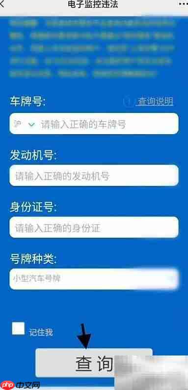 上海电子监控违法查询指南
