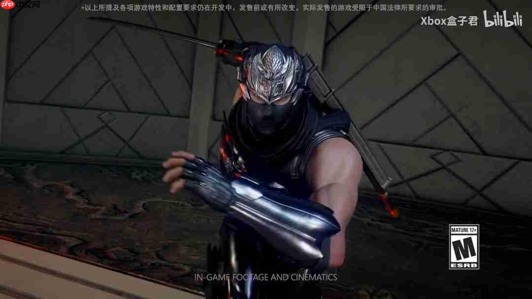 刃锋未灭！《忍者龙剑传 4》加入XGP宣传片发布