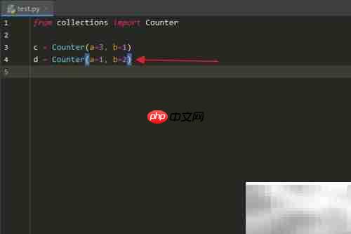 Python中Counter的update用法