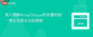 深入理解ArrayDeque的容量机制：理论无限与实际限制