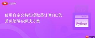 使用自定义特征提取器计算FID的常见陷阱与解决方案