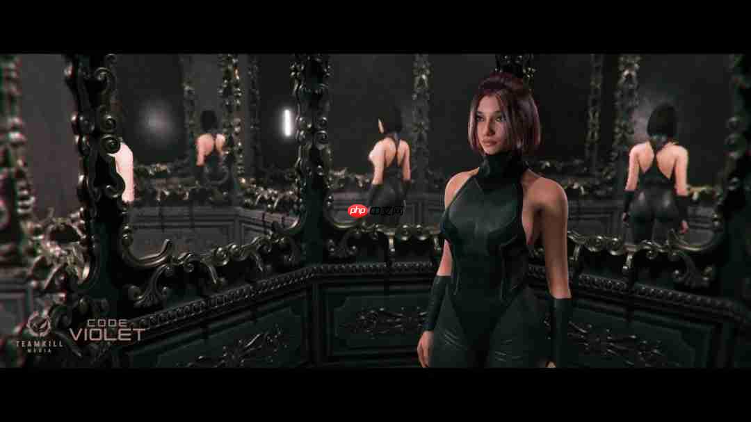恐怖游戏《Code Violet》新截图 紧身衣女主性感