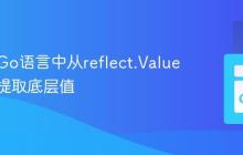 如何在Go语言中从reflect.Value安全地提取底层值
