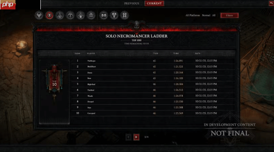 《暗黑4》更新引关注 外媒:玩家最期待功能终于回归