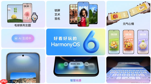 华为鸿蒙HarmonyOS 6正式发布:流畅度最高提升40%!实况窗、小艺全面升级