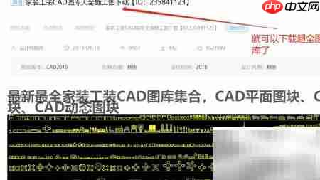家装工装CAD图库下载指南
