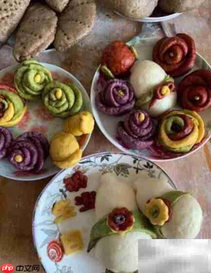 简单生日馒头做法