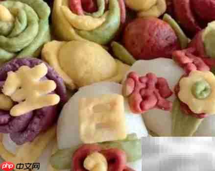 简单生日馒头做法