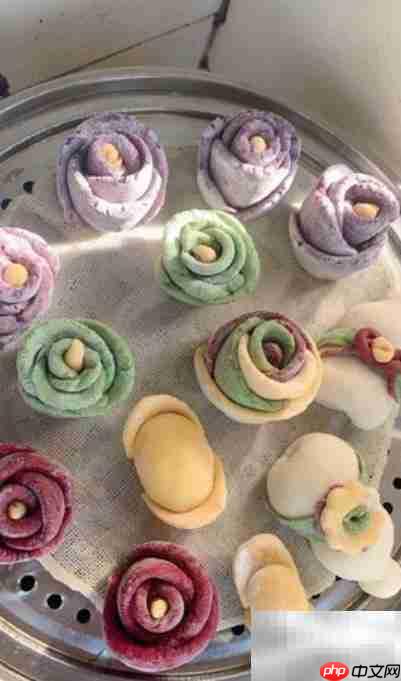 简单生日馒头做法