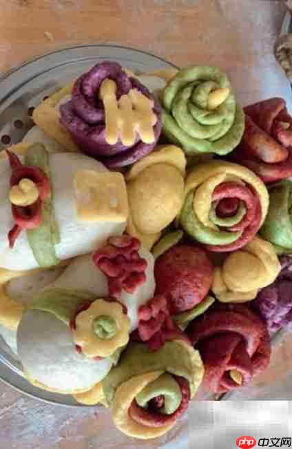 简单生日馒头做法