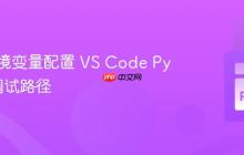 使用环境变量配置 VS Code Python 调试路径