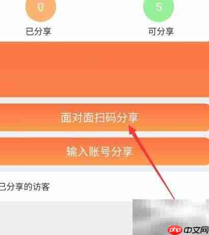看护家监控共享方法