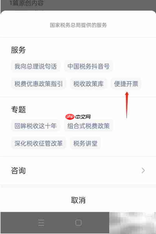 个人电子发票开具指南