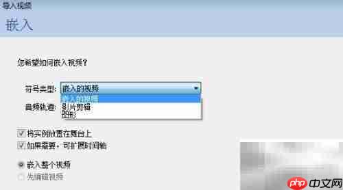 Flash中嵌入视频教程