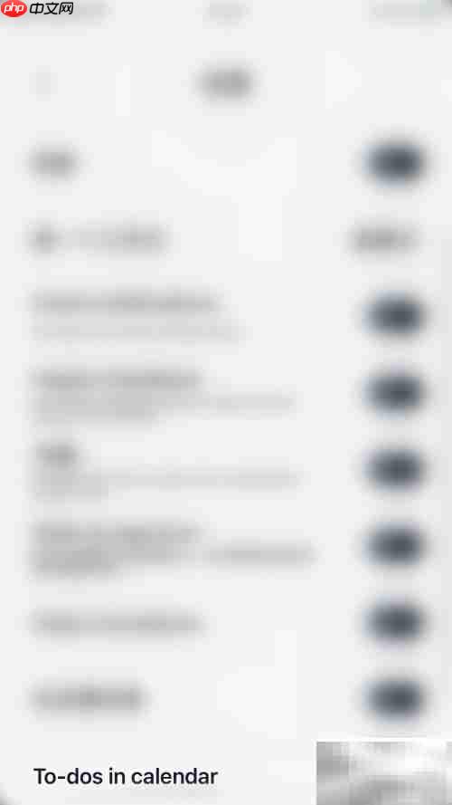 启用Vantage待办事项日历