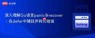 深入理解Go语言panic与recover：在defer中捕获并转化错误