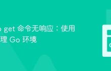 解决 go get 命令无响应：使用 gvm 管理 Go 环境
