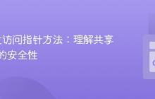 Go并发访问指针方法：理解共享接收器的安全性
