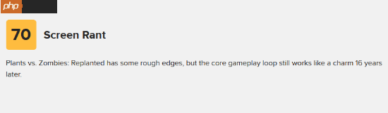 《植物大战僵尸:重植版》M站开分77最高!出色且忠实的重制