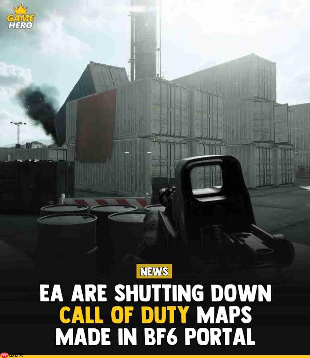 《战地6》门户模式 EA叫停自制COD经典地图