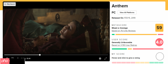 《圣歌》制作人夸玩家骂得好!游戏确实有缺陷