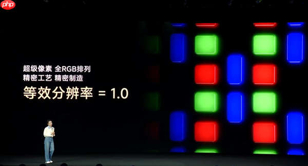 REDMI K90搭载超级像素屏：国产技术 全球领先让OLED进入无损时代