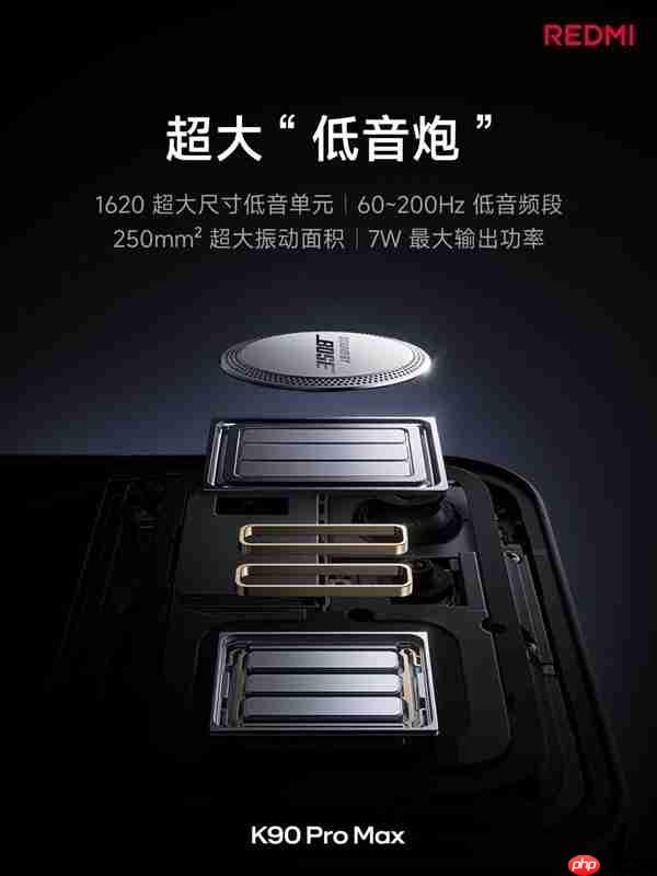 手机行业第一次实现2.1声道体验 卢伟冰:REDMI K90 Pro Max行业唯一