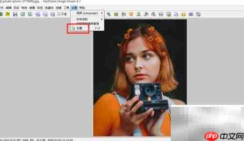 FastStone文字颜色设置方法