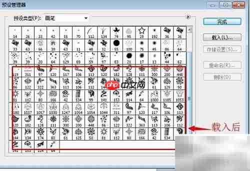 PS CS笔刷插件导入方法