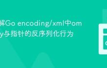 深入理解Go encoding/xml中omitempty与指针的反序列化行为