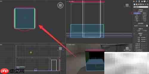 3DS Max快速制作床头柜