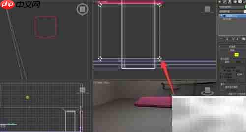 3DS Max快速制作床头柜