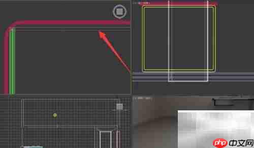 3DS Max快速制作床头柜