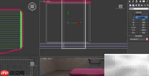 3DS Max快速制作床头柜