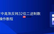 Go语言中高效反转32位二进制数字的位操作教程