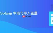 在 Go/Golang 中简化导入变量的导出