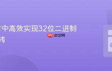 Go语言中高效实现32位二进制数位反转