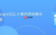 优化PostgreSQL小表内存加载与查询性能