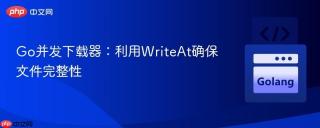 Go并发下载器：利用WriteAt确保文件完整性