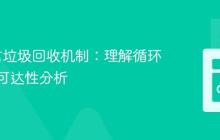 Go语言垃圾回收机制:理解循环引用与可达性分析