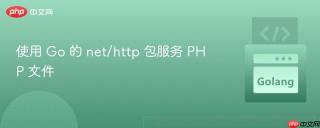 使用 Go 的 net/http 包服务 PHP 文件