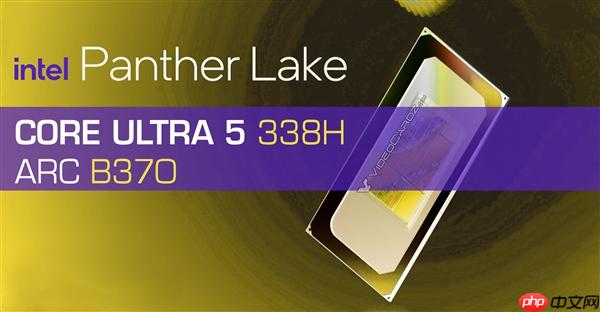 酷睿Ultra 5 338H首次现身:核显定名锐炫B370